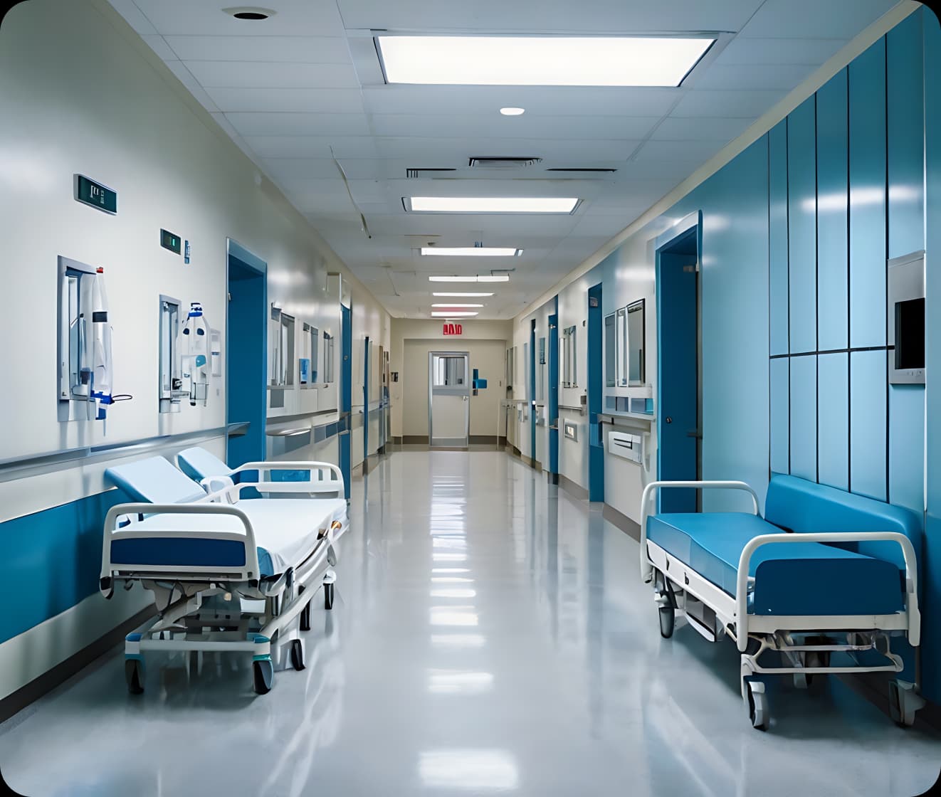 Patient fall detection in hospital ward