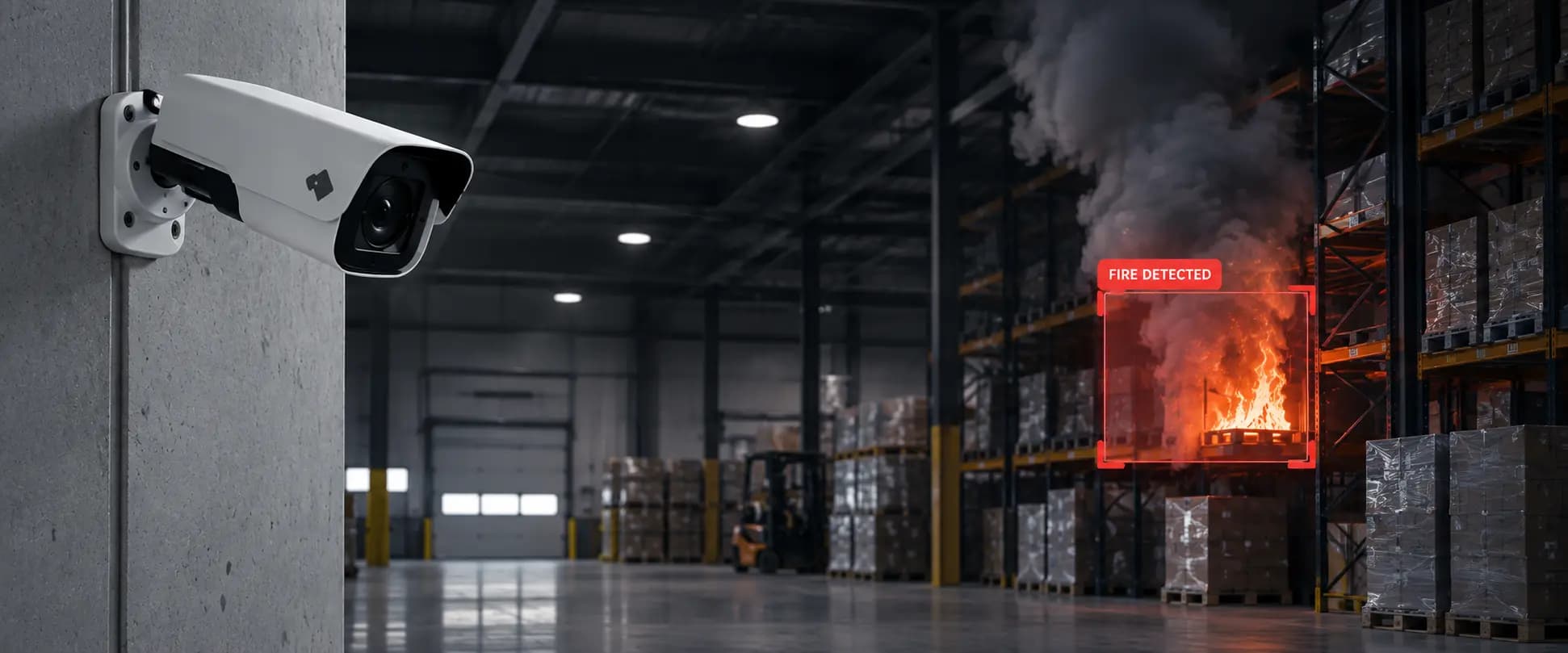 Fire Detection: How Smart CCTV Cameras Detect Fires in Real Time